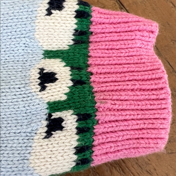 Mini boden fairisle countryside sheep knit cardigan sweater 7-8 years - Picture 7 of 9